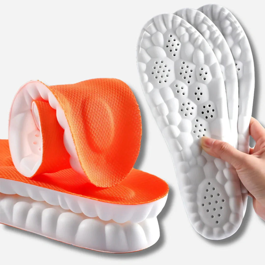 Solemarket | Ortopædisk premium indlægssål med memory foam og massagepunkter