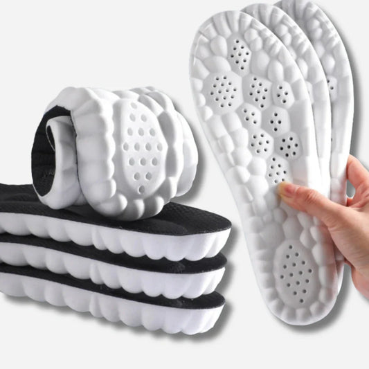 Solemarket | Ortopædisk premium indlægssål med memory foam og massagepunkter