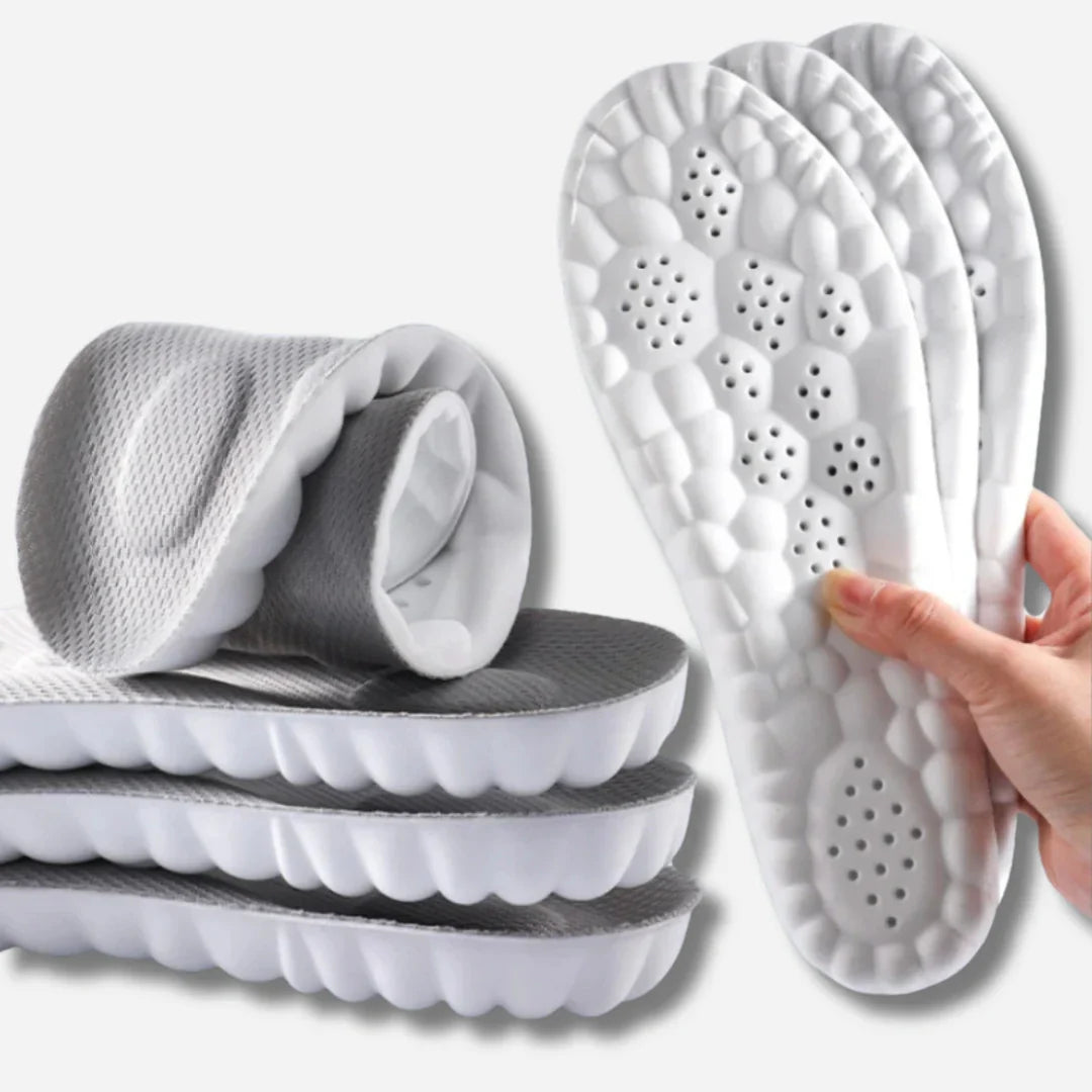 Solemarket | Ortopædisk premium indlægssål med memory foam og massagepunkter