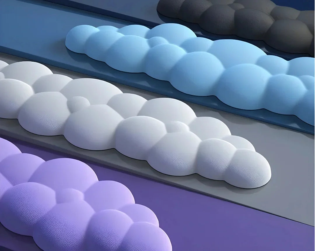 Solemarket | 3-delt ergonomisk skrivebordssæt med memory foam håndledsstøtte