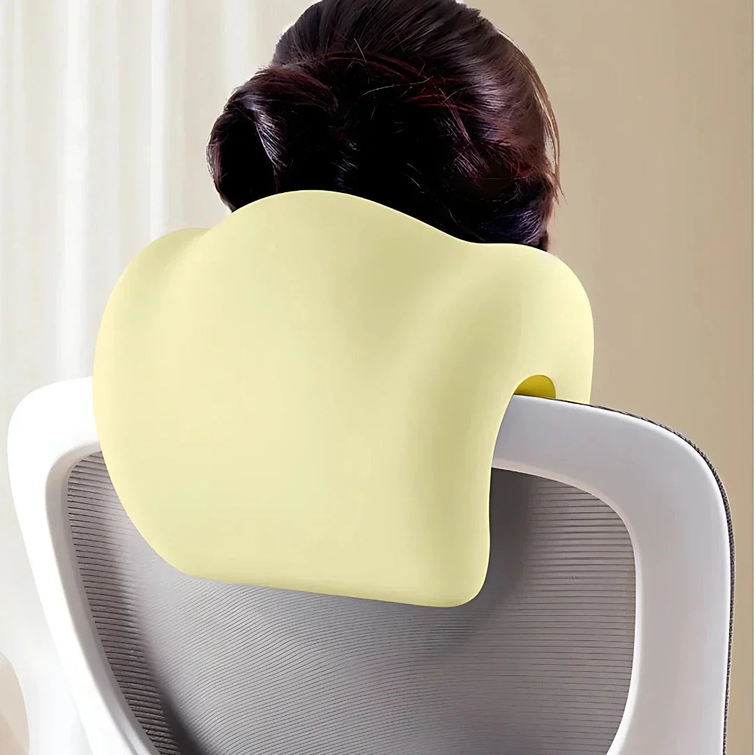 Solemarket | Ergonomisk nakkepude i hukommelsesskum til hvile og rejse