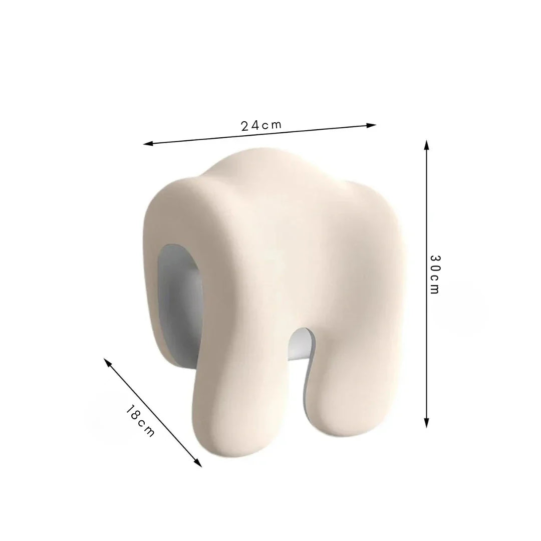 Solemarket | Ergonomisk nakkepude i hukommelsesskum til hvile og rejse
