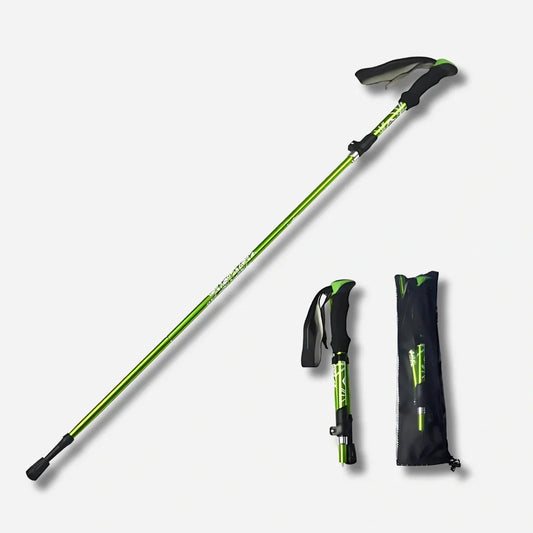 Solemarket | Sammenklappelige trekking-stave i letmetal til vandring