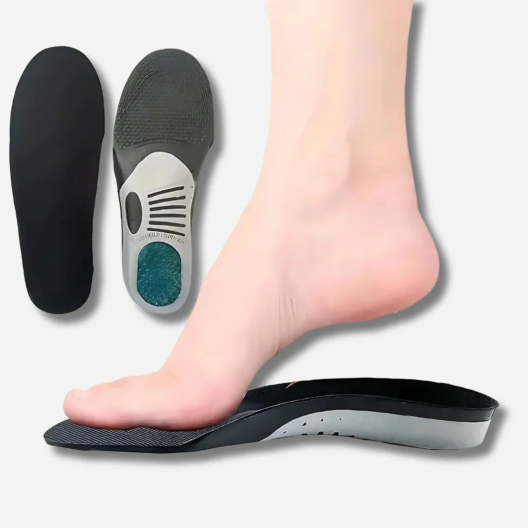 Solemarket | Ortopædiske indlæg med gel-hælpude og arch-support