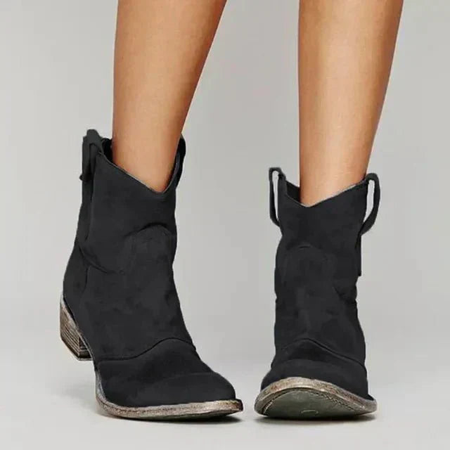 Solemarket | Marie – Cowboy støvler med klassisk western look
