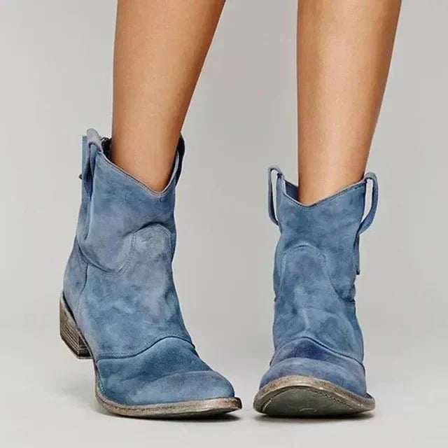 Solemarket | Marie – Cowboy støvler med klassisk western look