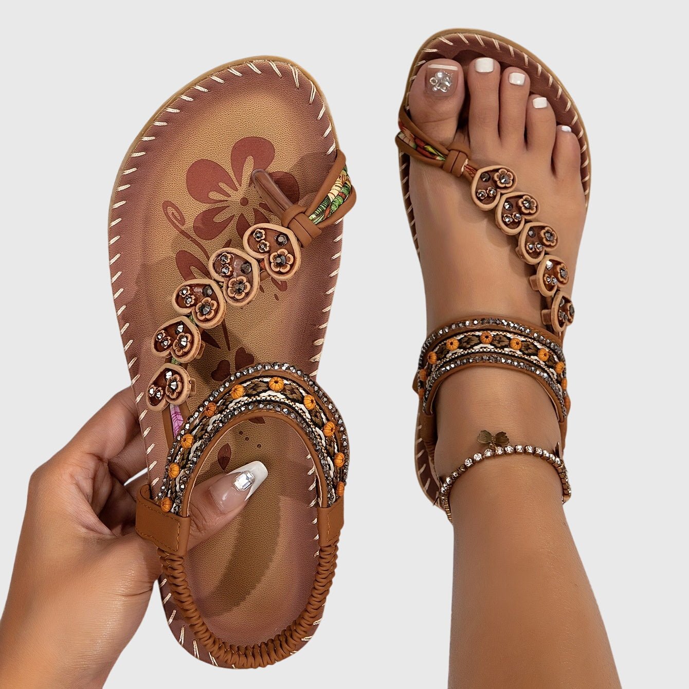 Solemarket | Gertrud – Sandaler med elegant hæl og god balance