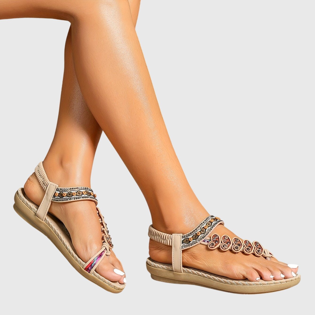 Solemarket | Gertrud – Sandaler med elegant hæl og god balance