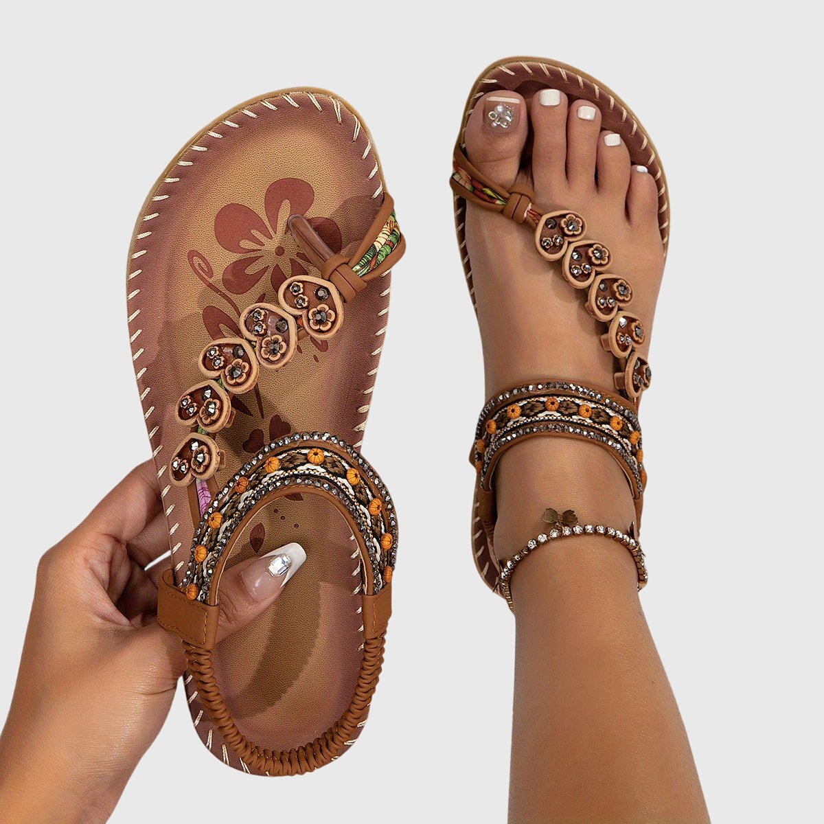 Solemarket | Gertrud – Sandaler med elegant hæl og god balance