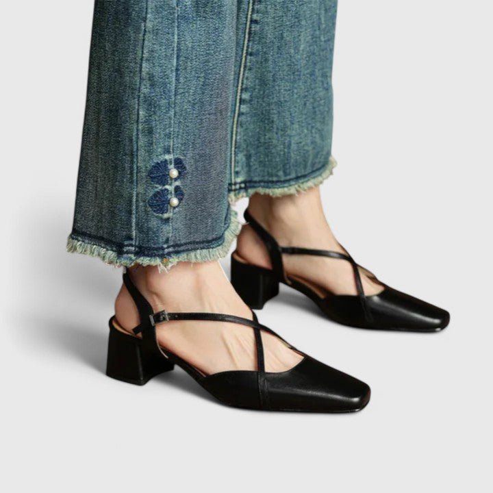 Solemarket | Mikaela – Lette sommersandaler med farverigt design