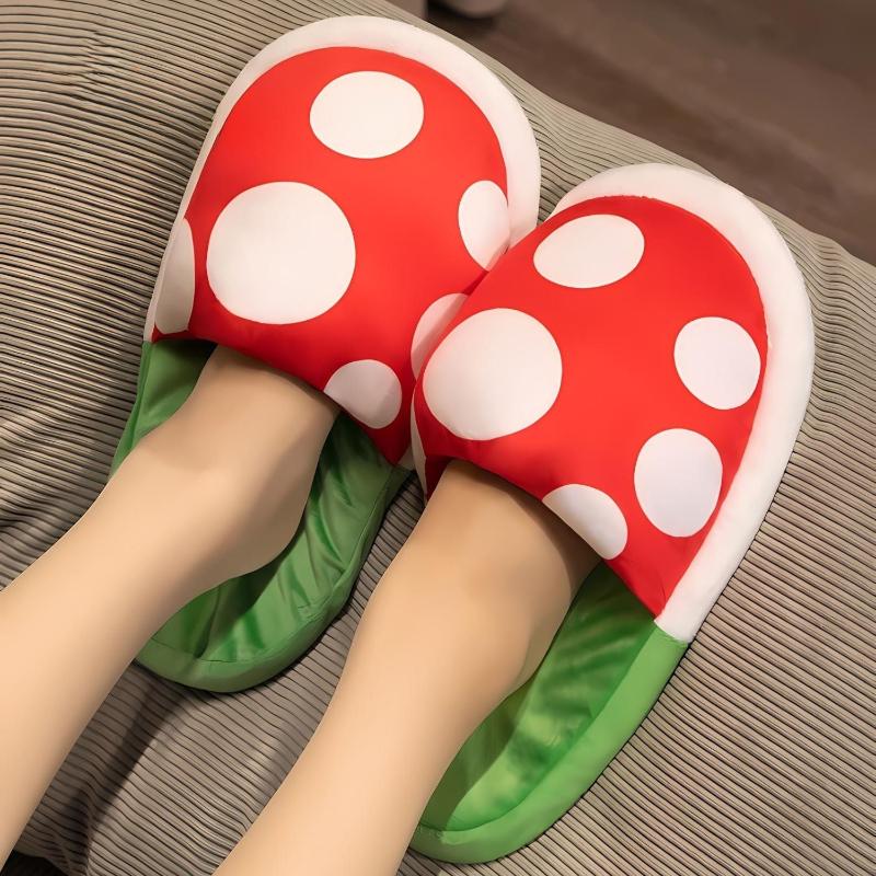 Solemarket | Hyggelige bløde svampeformede hjemmesko – unisex