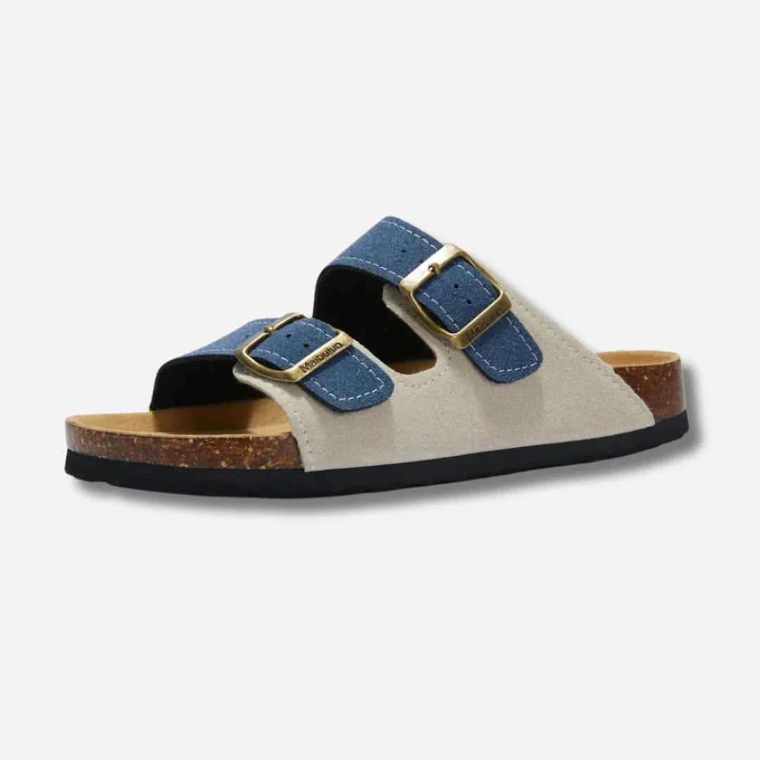 Solemarket | Lette flip-flop sandaler i sommerfarvede nuancer