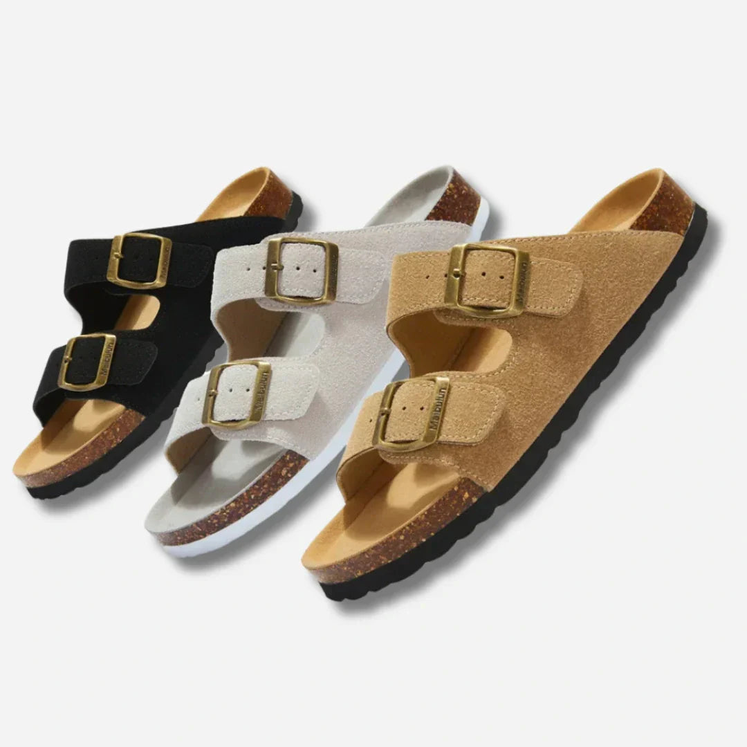 Solemarket | Lette flip-flop sandaler i sommerfarvede nuancer