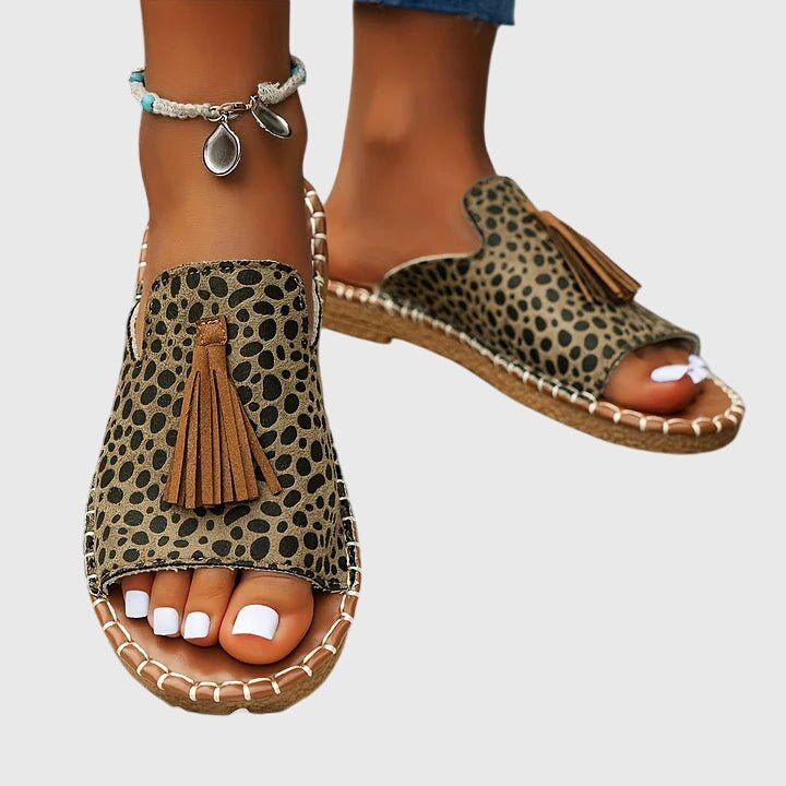 Solemarket | Nanna – Ortopædiske sandaler med blød hæl-kup