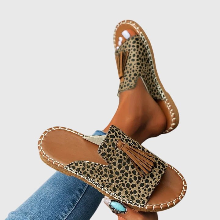 Solemarket | Nanna – Ortopædiske sandaler med blød hæl-kup