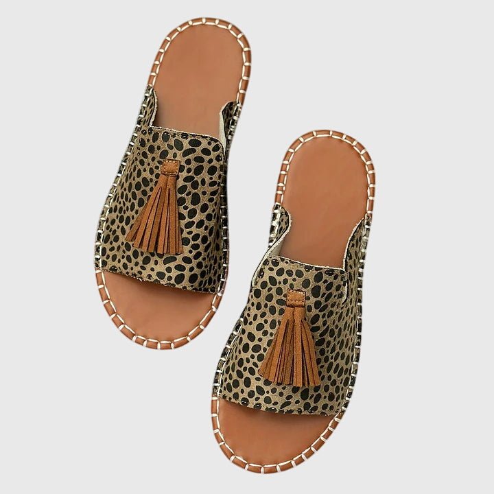 Solemarket | Nanna – Ortopædiske sandaler med blød hæl-kup