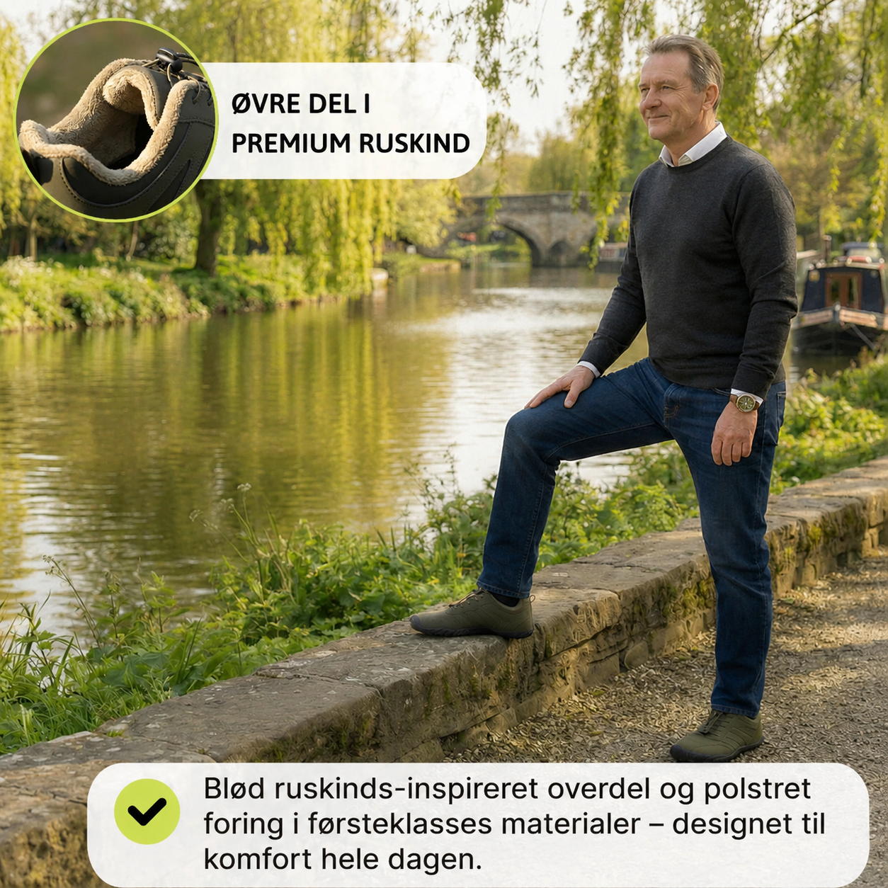 Solemarket | NordSkridt – Vandafvisende barfodssko til forårsbrug