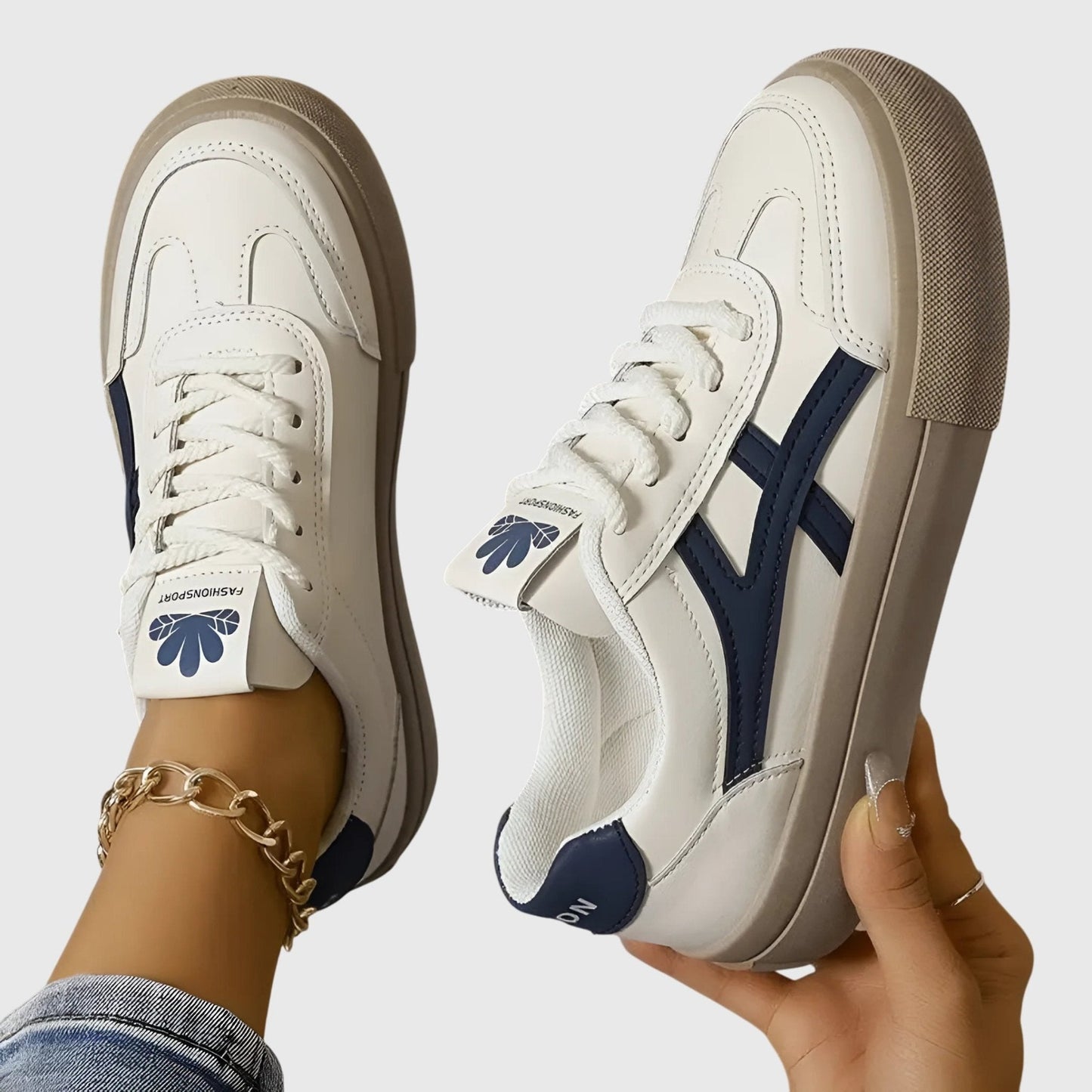 Solemarket | Olivia – Ortopediske sneakers med god fodsupport