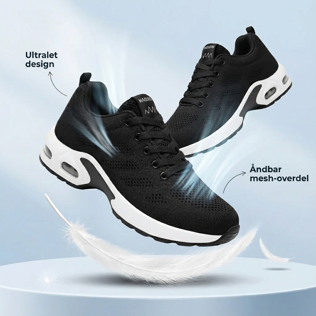 Solemarket | OrthoStep Rosa-Blå – Ergonomiske sneakers til kvinder