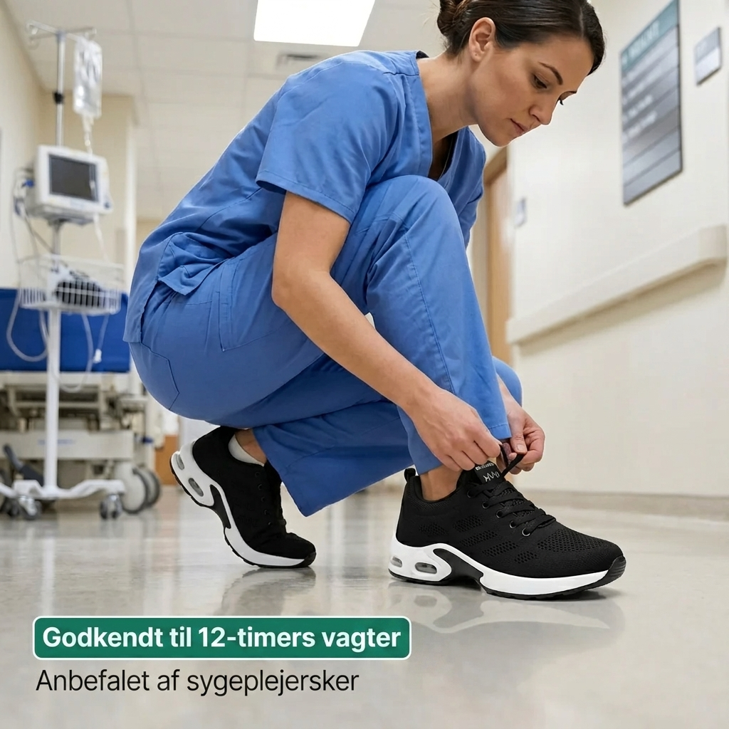 Solemarket | OrthoStep Rød – Ergonomiske sneakers i rød farve