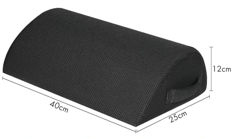 Solemarket | Ergonomisk fodstøtte i hukommelsesskum til kontor og bil