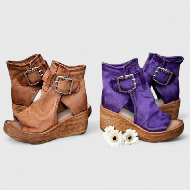 Solemarket | Nadia – Sandaler med trekantet rem og moderne design