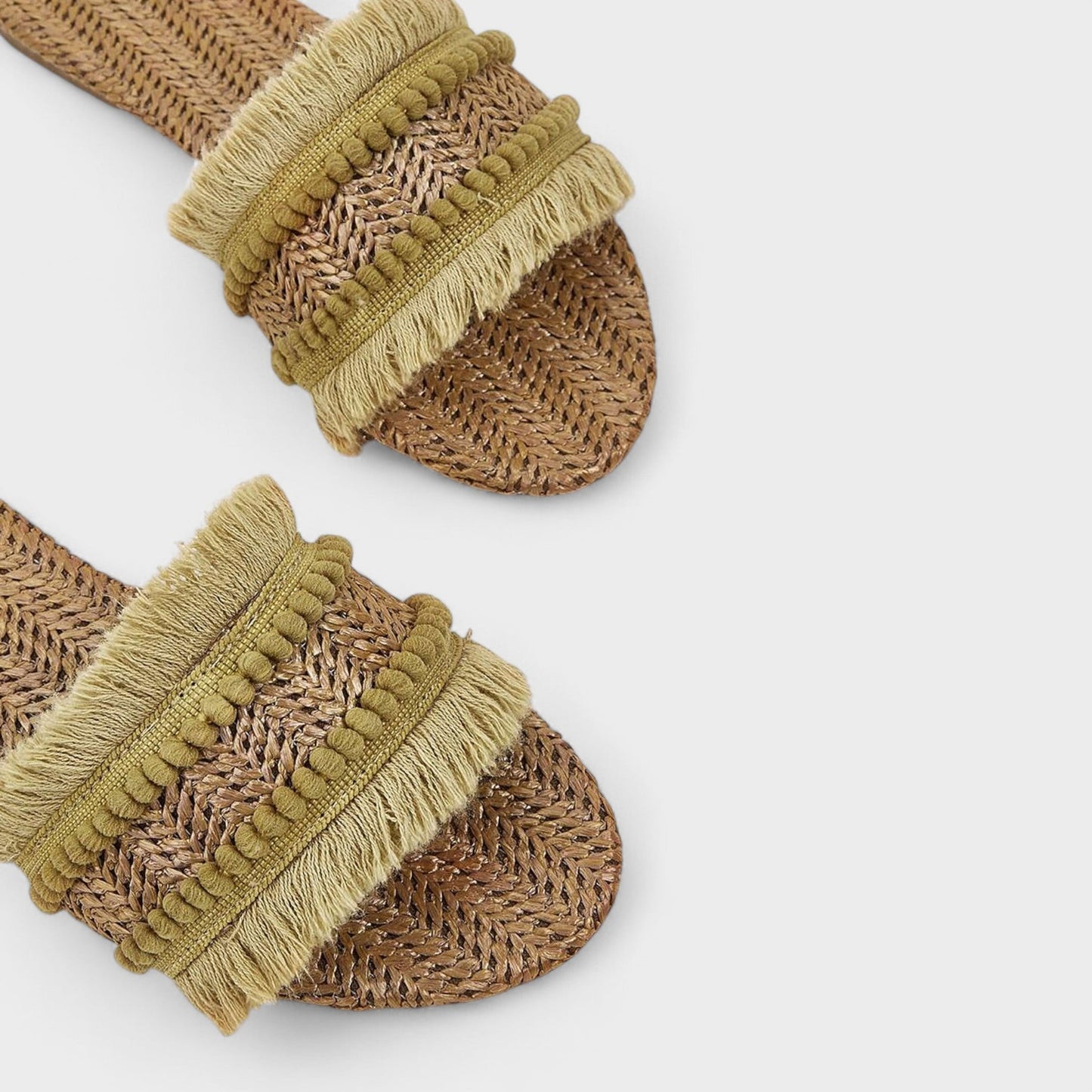 Solemarket | Rikke – Pompom-sko med festlig og farverig stil