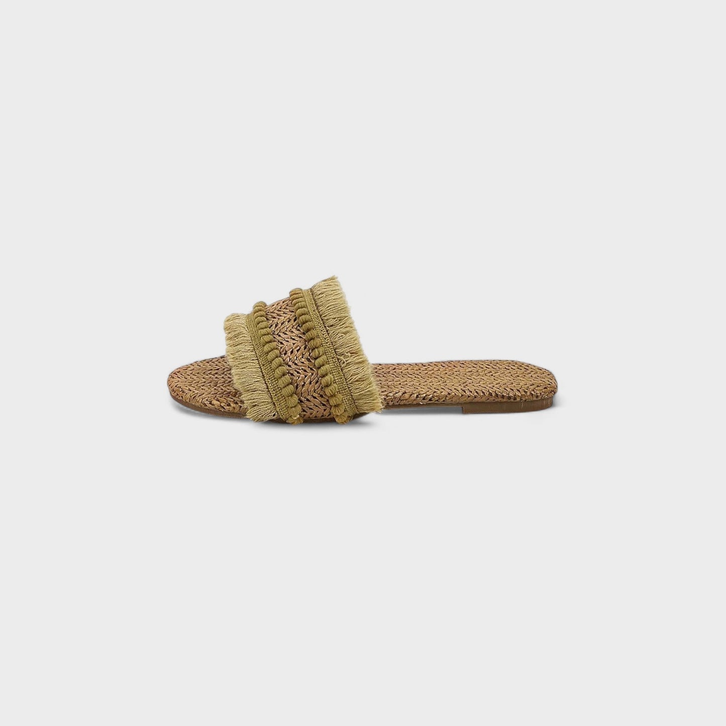 Solemarket | Rikke – Pompom-sko med festlig og farverig stil
