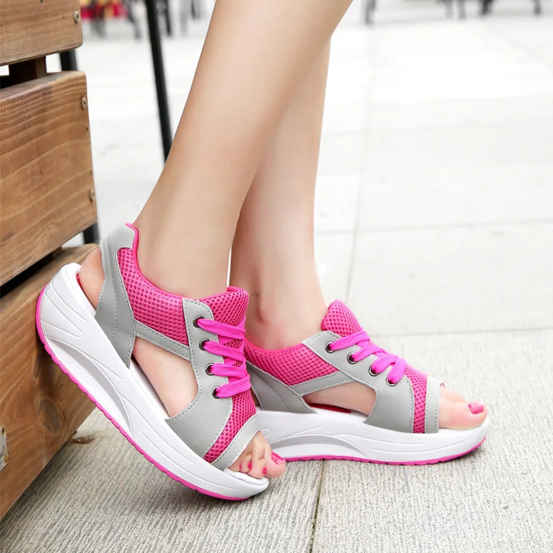 Solemarket | Moderne platform sneakers til kvinder med chunky look
