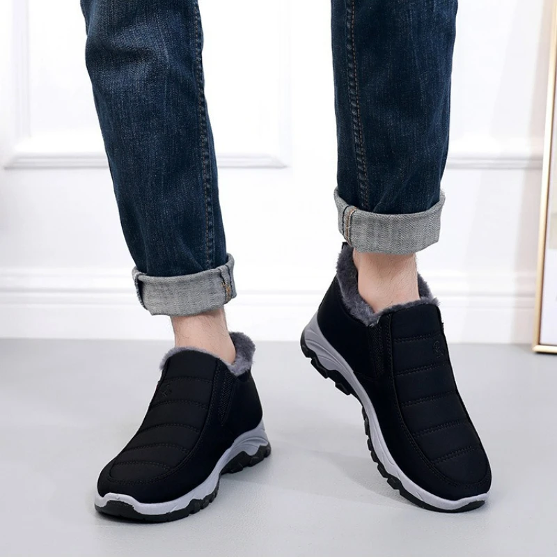 Solemarket | Fleece-forede vinterstøvler til mænd og kvinder – let slip-on