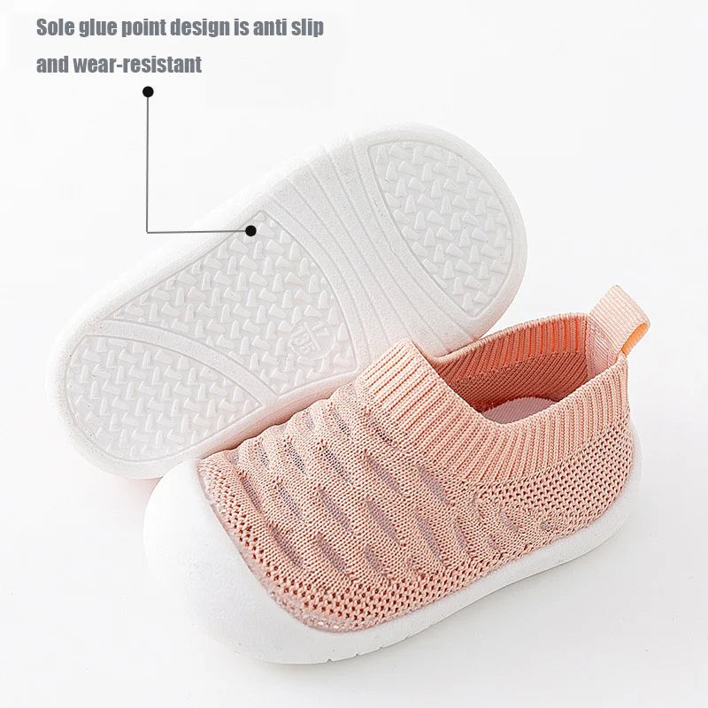 Solemarket | Skridsikre baby mesh-sko til de mindste – letvægt og åndbare