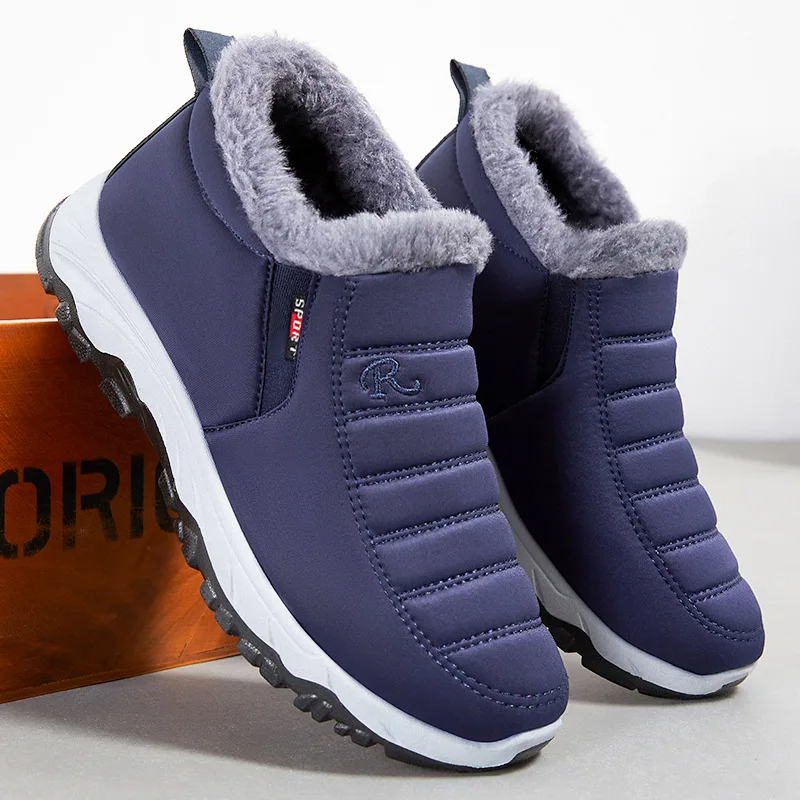 Solemarket | Fleece-forede vinterstøvler til mænd og kvinder – let slip-on