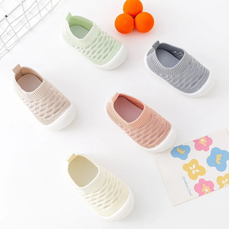Solemarket | Skridsikre baby mesh-sko til de mindste – letvægt og åndbare