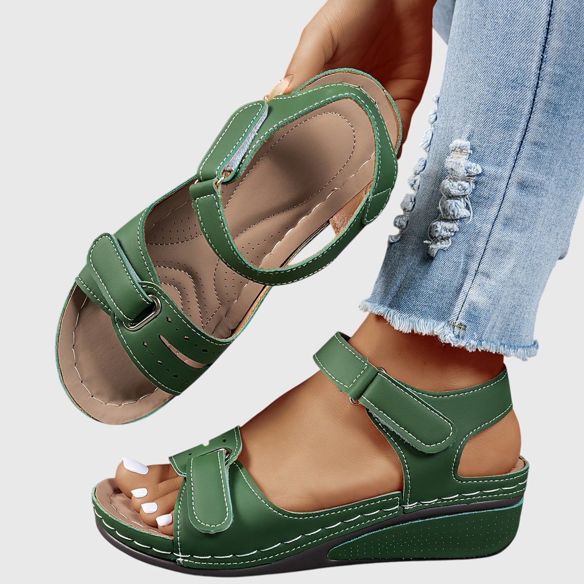 Solemarket | Selma – Ortopædiske sandaler med anatomisk fodseng