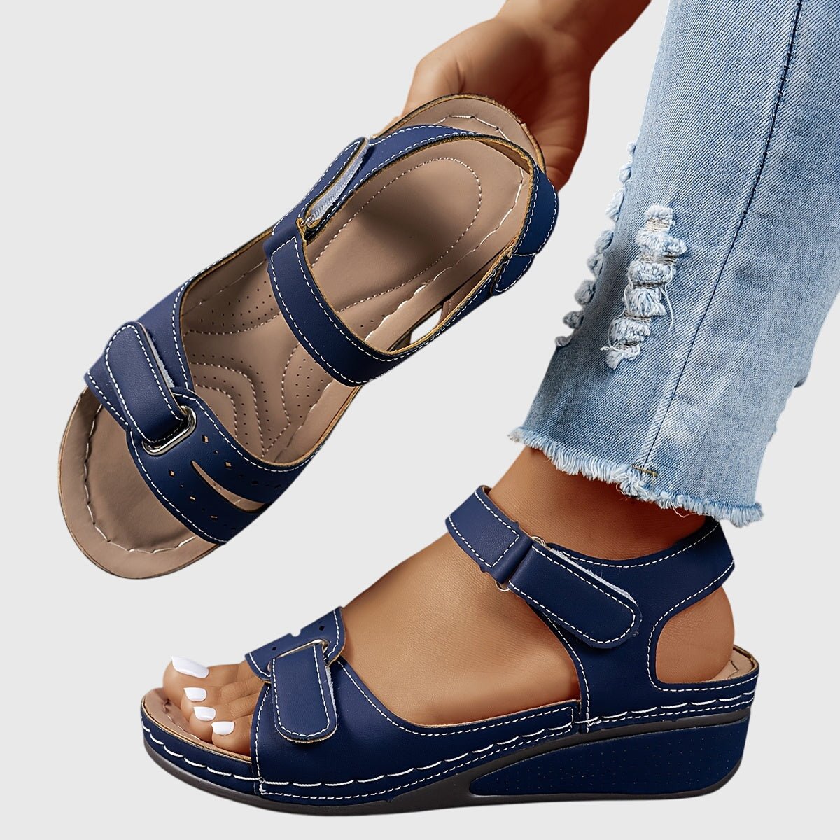 Solemarket | Selma – Ortopædiske sandaler med anatomisk fodseng