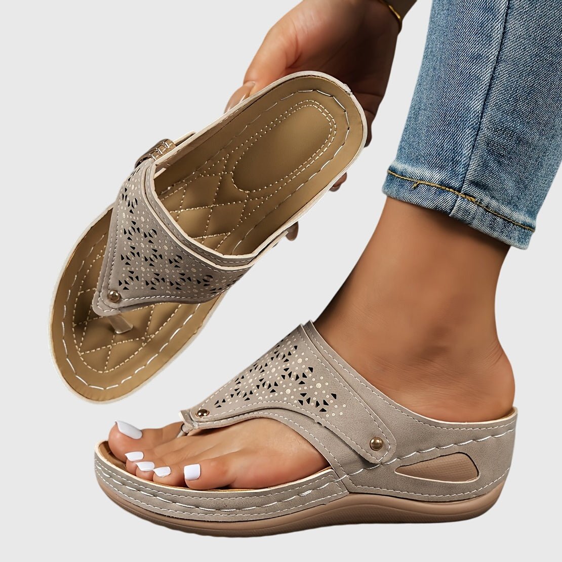 Solemarket | Sidsel – Elegante sandaler med god komfort