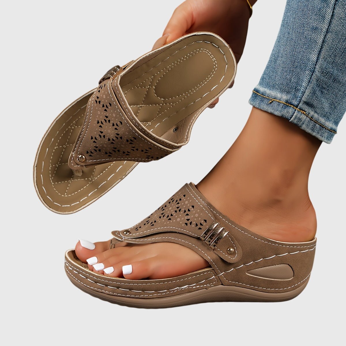 Solemarket | Sidsel – Elegante sandaler med god komfort