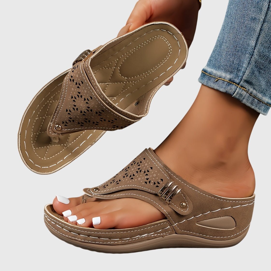 Solemarket | Sidsel – Elegante sandaler med god komfort