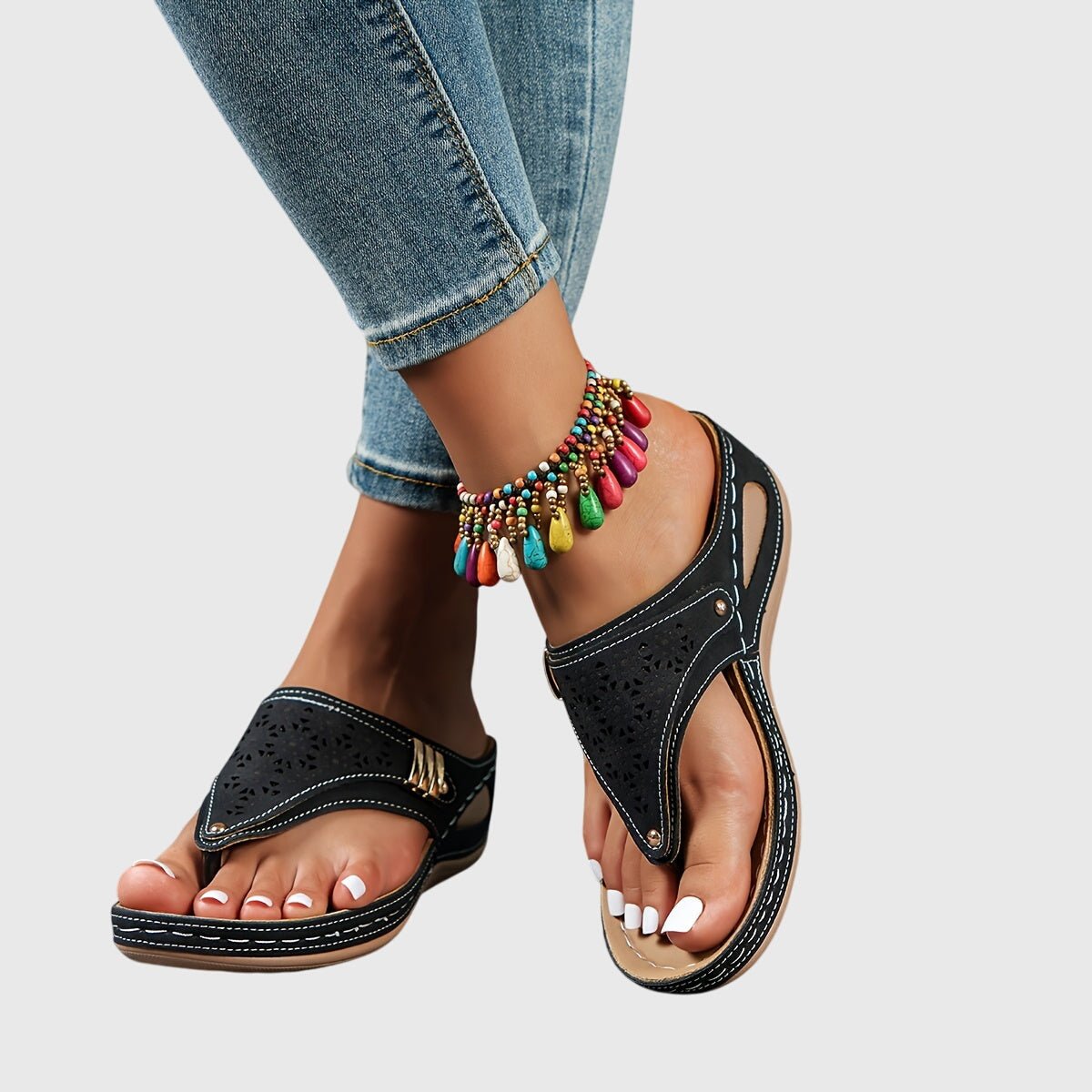 Solemarket | Sidsel – Elegante sandaler med god komfort