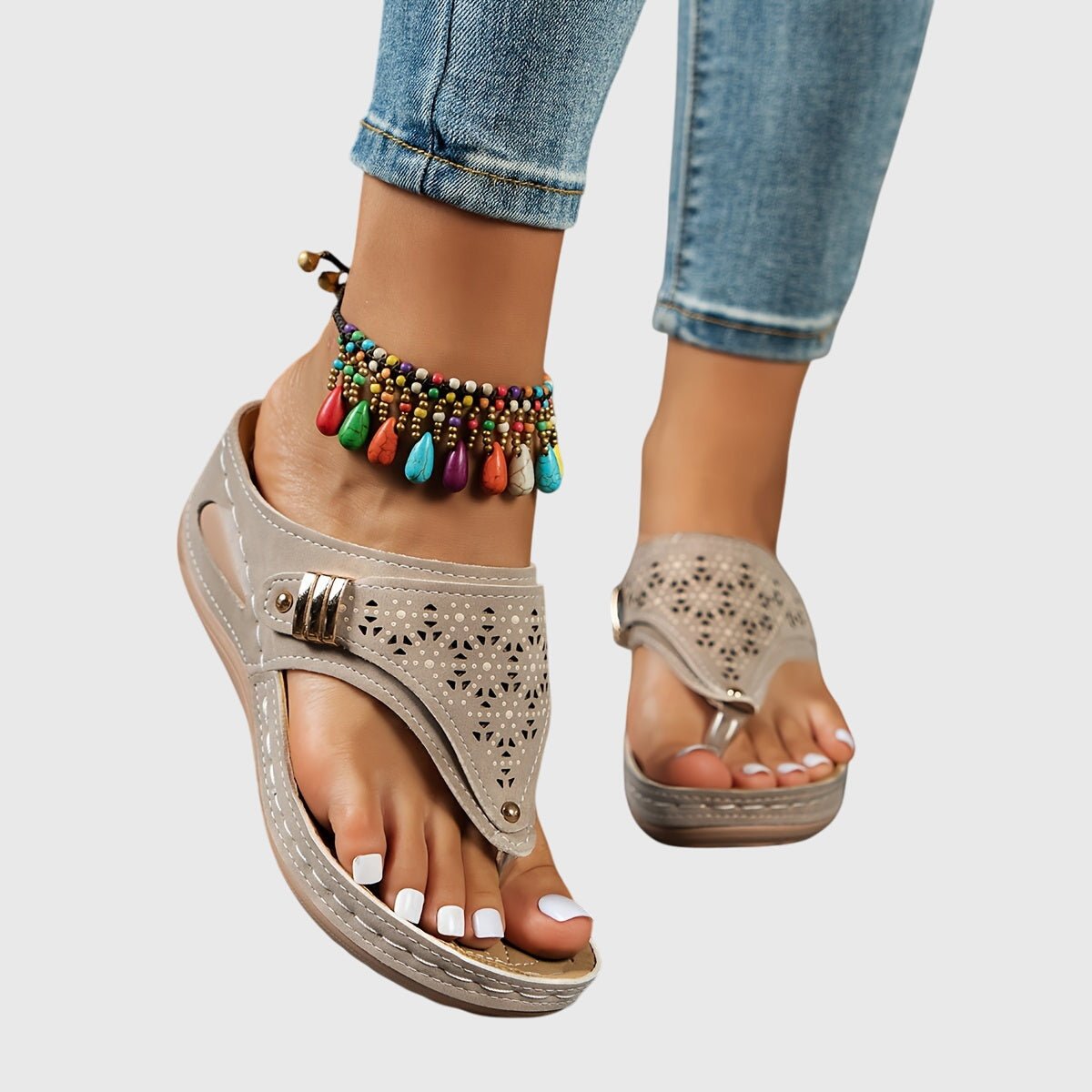 Solemarket | Sidsel – Elegante sandaler med god komfort