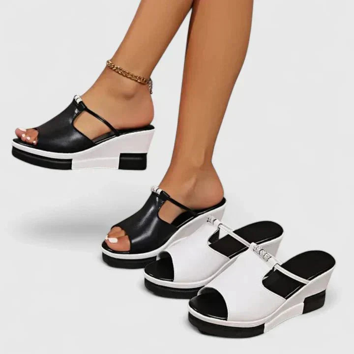 Solemarket | Sofia – Ortopædiske sandaler med bred pasform