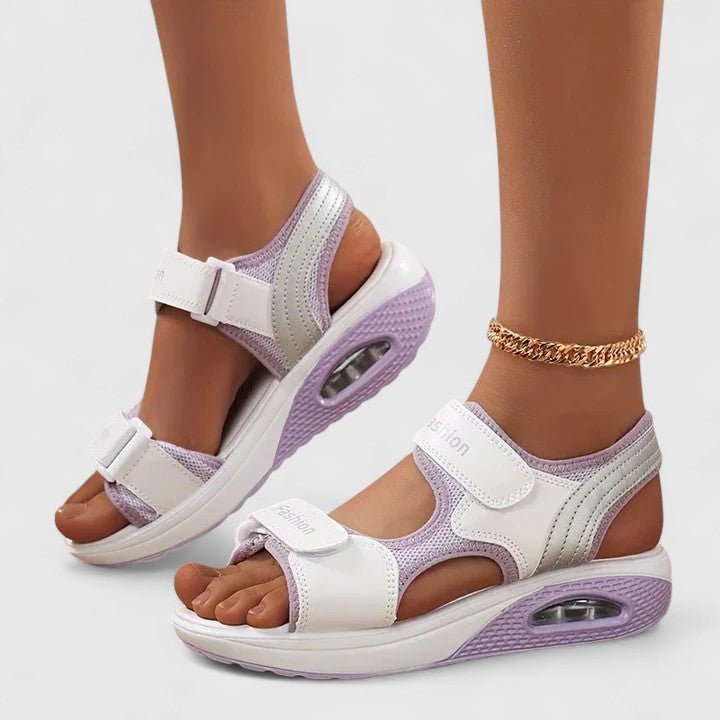 Solemarket | Sofie – Polstrede sandaler med ekstra blød fodseng