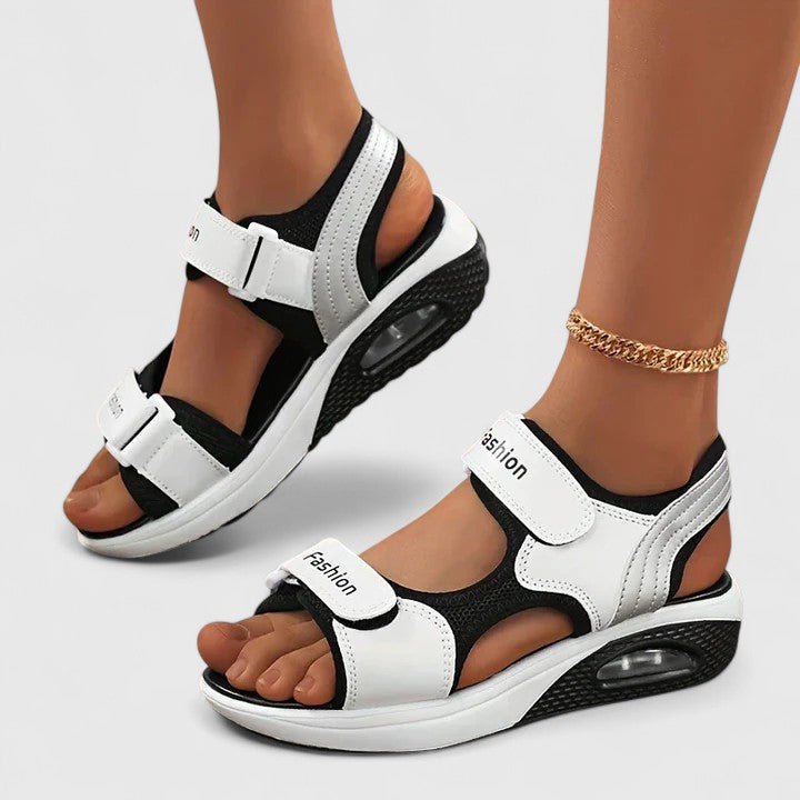 Solemarket | Sofie – Polstrede sandaler med ekstra blød fodseng