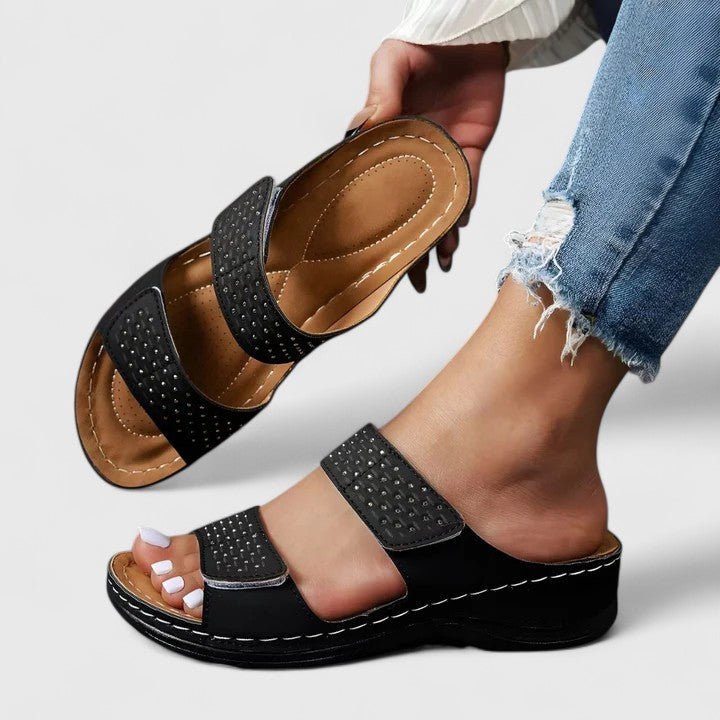 Solemarket | Solveig – Ortopædiske sandaler i luksus og klassisk design