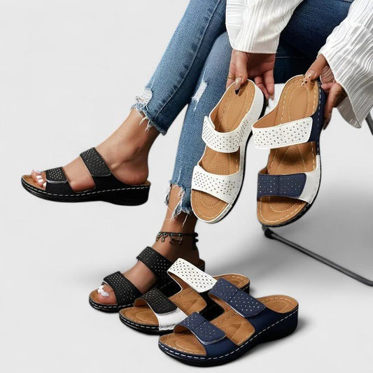 Solemarket | Solveig – Ortopædiske sandaler i luksus og klassisk design