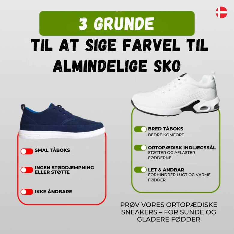 Solemarket | SundStep – Ortopædiske sneakers med god hverdagskomfort
