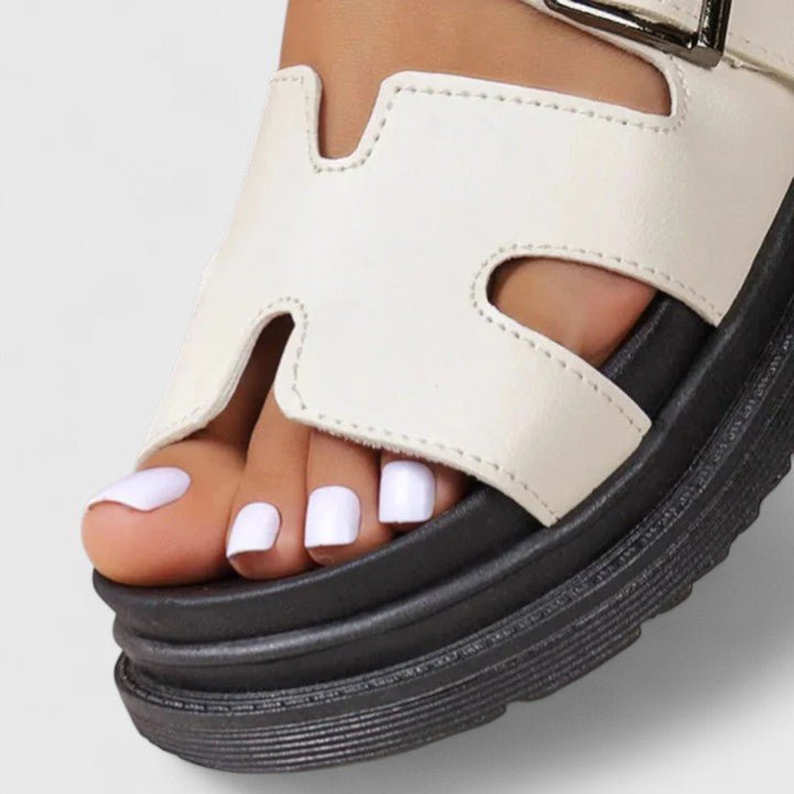 Solemarket | Lisa – Sandaler med romantisk blomsterprint