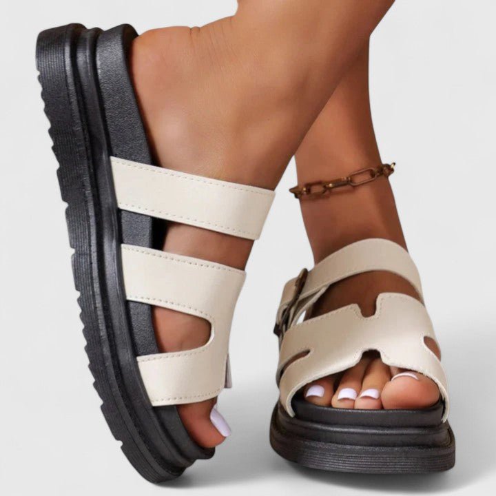 Solemarket | Lisa – Sandaler med romantisk blomsterprint