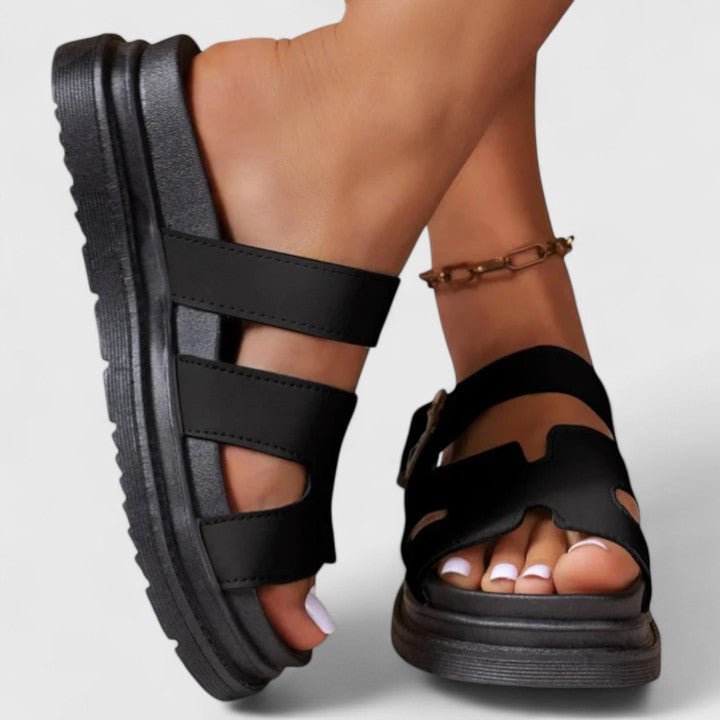 Solemarket | Lisa – Sandaler med romantisk blomsterprint