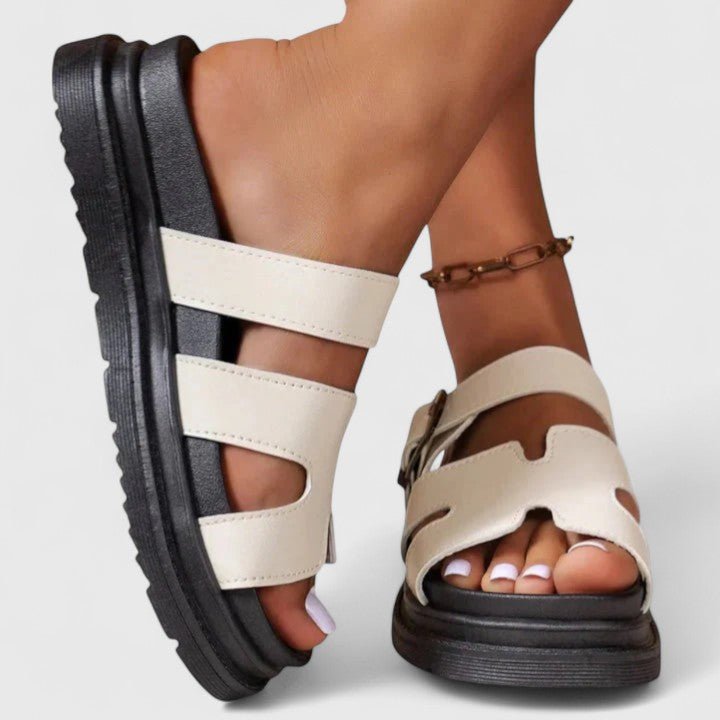 Solemarket | Lisa – Sandaler med romantisk blomsterprint